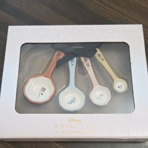 Disney Princess Measuring Spoons in Pink and White